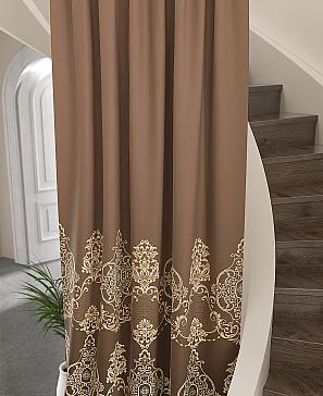 Портьера «Лиренес (коричневый)» | фото 3