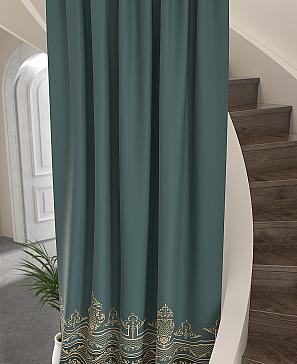 Портьера «Лирфиос (изумрудный)» | фото 3