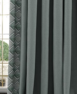 Комплект штор «Ринеглис (серо-зеленый)» | фото 3