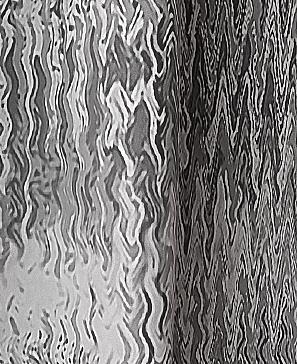 Комплект штор «Лоургинс» серого цвета