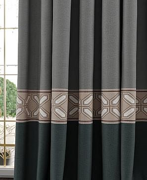 Комплект штор «Ланфриос (серо-зеленый)» | фото 3
