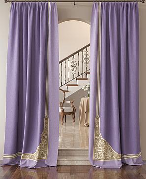 Комплект штор «Клерионс» фиолетового цвета