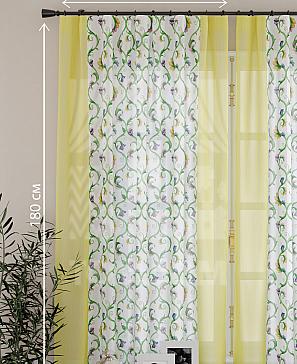 Комплект штор «Кулидж» жёлтого цвета