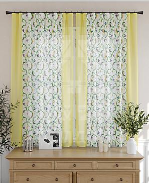 Комплект штор «Кулидж» жёлтого цвета