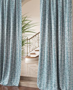 Комплект штор «Ленгвиорс (голубой)» | фото 3