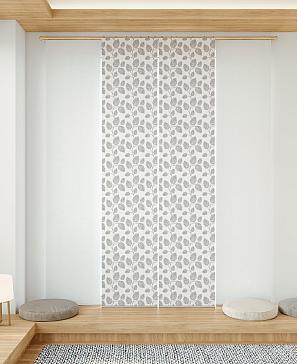 Комплект японских штор (панелей) «Мелиронс-Т» бело-бежевого цвета