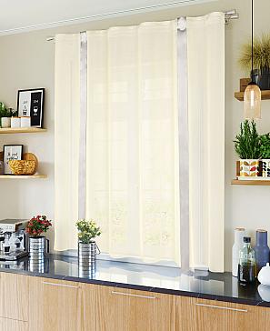 Тюль «Лайкс (бежево-серебряный)» | фото 3