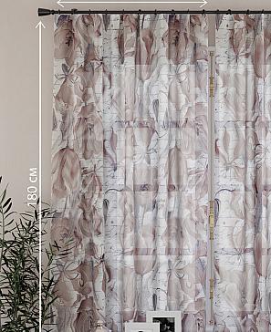 Комплект штор «Фазия» серого цвета