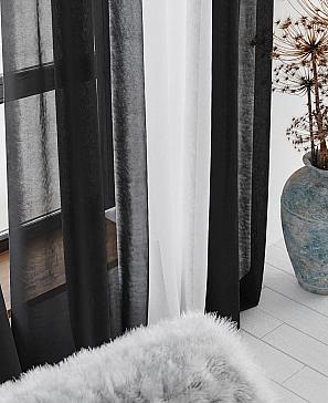 Тюль «Лаури (черный) - 250 см» | фото 3