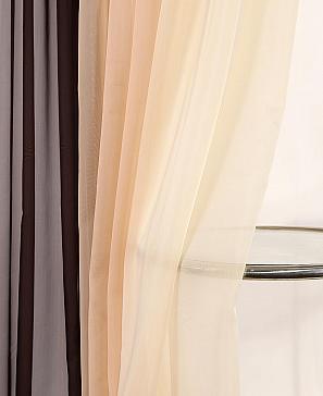 Тюль «Милури (коричневый) - 250 см» | фото 3