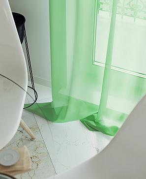 Комплект штор «Лурано» зеленого цвета