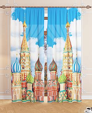 Комплект фотоштор «Собор Василия Блаженного» | фото 2