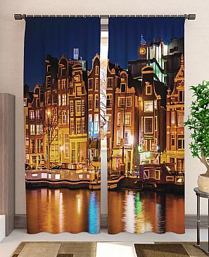 Комплект штор «Ночной Амстердам»
