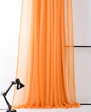 Вуаль «Вело» оранжевого цвета