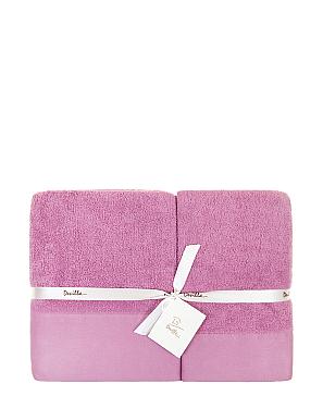 Комплект полотенец Фолкси (розовый)