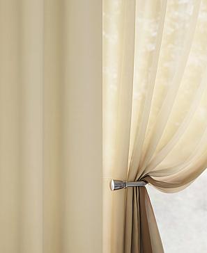 Комплект штор «Миреленс (бежево-коричневый)» | фото 3