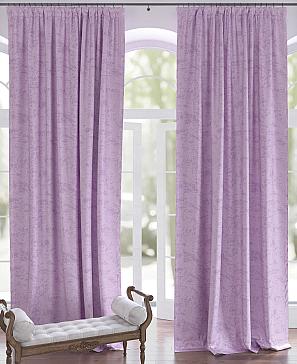 Комплект штор «Элисс» фиолетового цвета