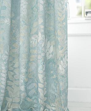 Комплект штор «Лирмерис» бирюзового цвета