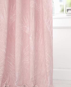 Комплект штор «Реминес» розового цвета