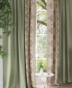 Комплект штор «Ровронс (зеленый)» | фото 3