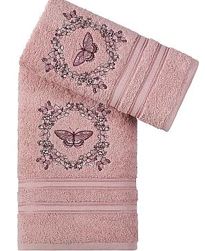 Полотенце Мариса (розовый)