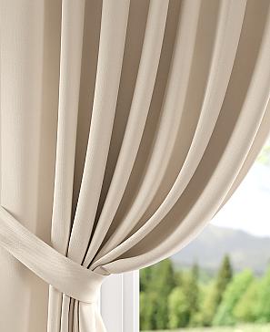 Комплект штор «Линвионс» бежевого цвета