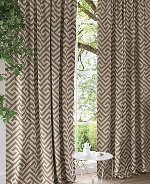 Комплект штор «Элмиорс (коричневый)» | фото 3