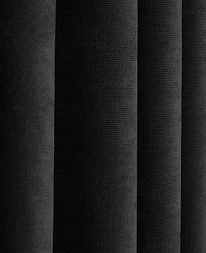Комплект штор «Астрид» черно-серого цвета