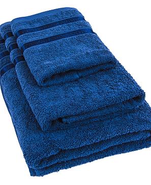 Комплект полотенец Антиора (темно-синий)