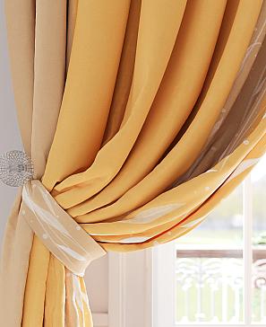 Комплект штор «Кеноринс» оранжевого цвета