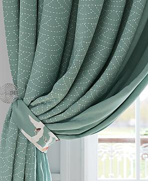 Комплект штор «Корбинс (мята)» | фото 3