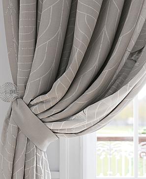 Комплект штор «Кронвеорс» серого цвета