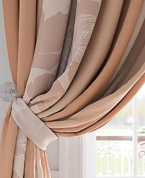 Комплект штор «Мелориос (оранжевый)» | фото 3