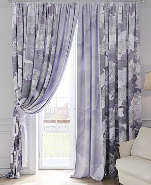 Комплект штор «Орименс» лавандового цвета