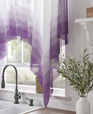 Тюль «Велонс» фиолетового цвета