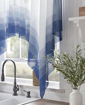 Тюль портьеры «Велонс (синий)» | фото 3