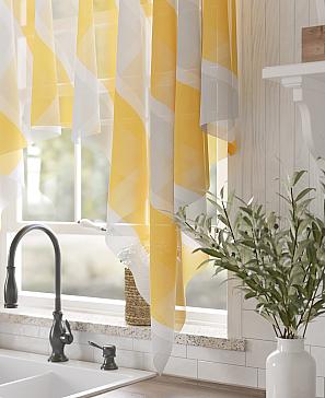 Тюль портьеры «Леманвил (желтый)» | фото 3