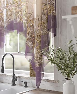 Тюль портьеры «Камиленс (фиолетовый)» | фото 3