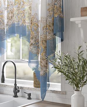 Тюль портьеры «Лиминес (синий)» | фото 3