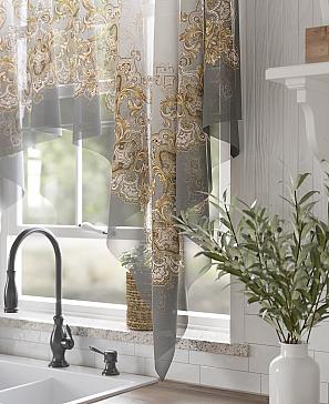 Тюль портьеры «Лиминес (серый)» | фото 3