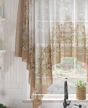 Тюль портьеры «Лиминес (бежевый)» | фото 2
