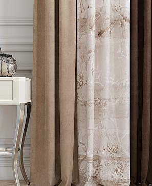 Комплект штор «Милоя (коричневый)» | фото 2