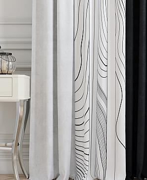 Комплект штор «Менивелс (черный)» | фото 2