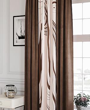 Комплект штор «Леменквис (шоколад)» | фото 3