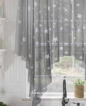 Тюль портьеры «Сенвиорс (серый)» | фото 2