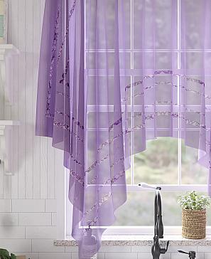 Тюль портьеры «Легренс (сиреневый)» | фото 2