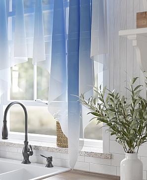 Тюль портьеры «Венглис (синий)» | фото 3