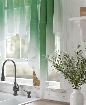 Тюль портьеры «Венглис (зеленый)» | фото 3