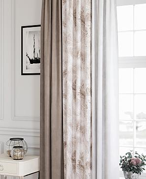 Комплект штор «Легвиорс (коричневый)» | фото 3