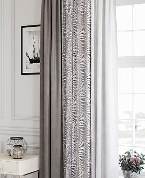 Комплект штор «Менровс (коричневый)» | фото 3